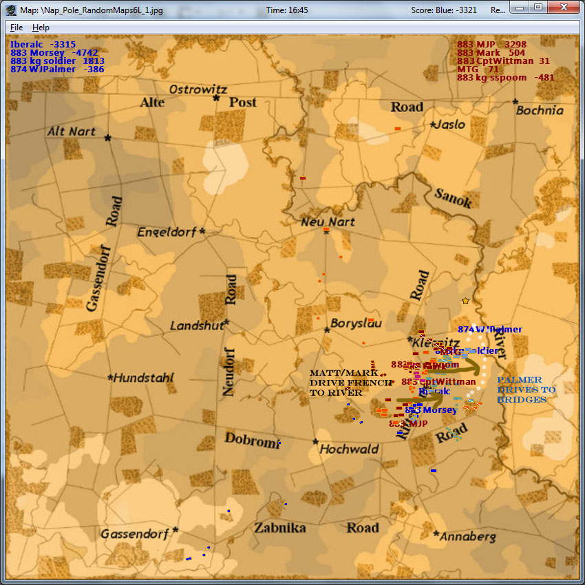 Battle of the Klernitz Bridgehead Situation 4-45